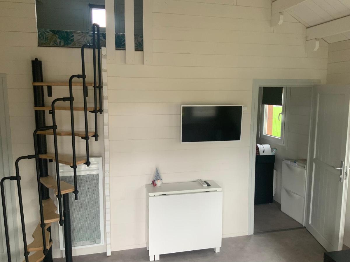 Villa Le chalet de vacances à Hermival-les-Vaux Extérieur photo